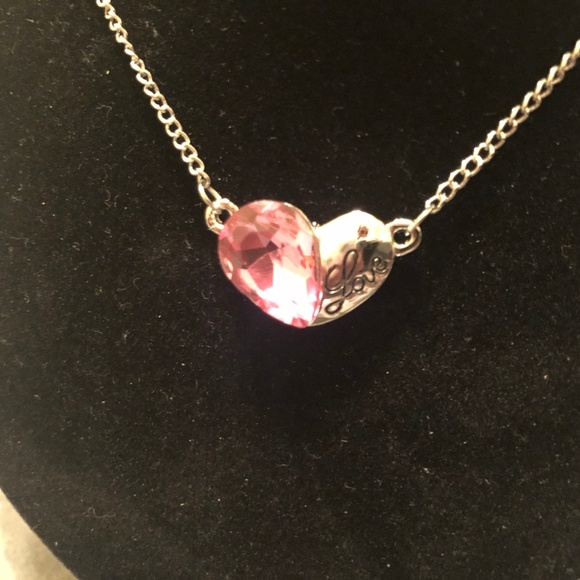 made with Swarovski crystal Pendant Chain Necklace - Picture 1 of 7